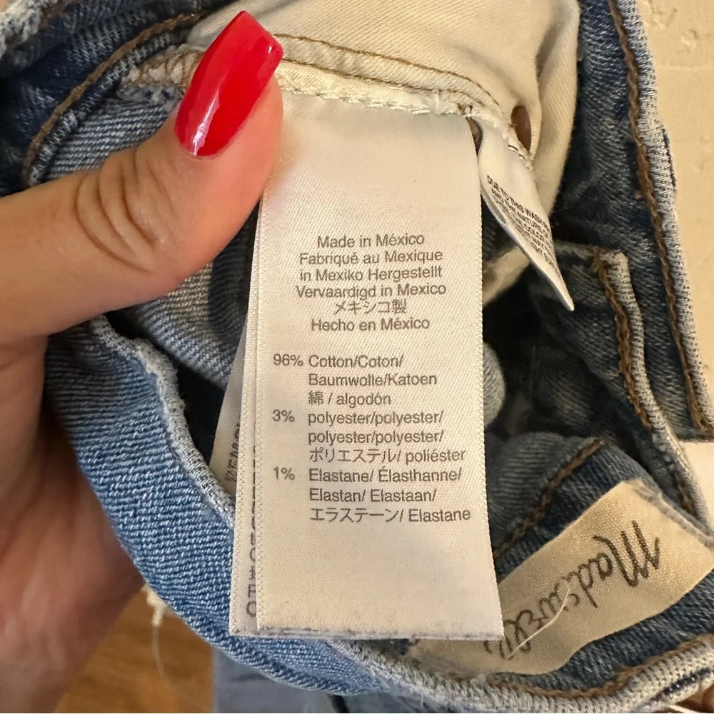 Madewell Classic Straight Jeans in‎ Meadowland Wash